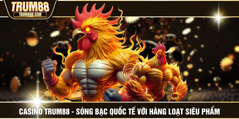 Đá Gà TRUM88 - Đặt Cược Trực Tiếp, Thu Lợi Nhuận Khủng