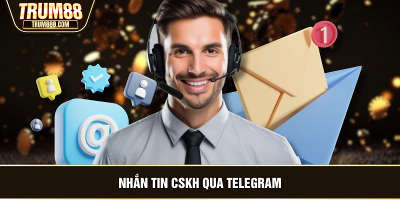 Nhắn tin CSKH qua Telegram
